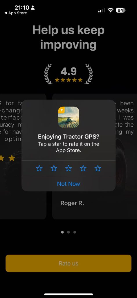 Tractor GPS Field Guidance