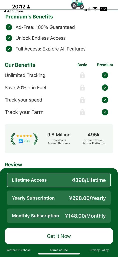 Tractor GPS fake