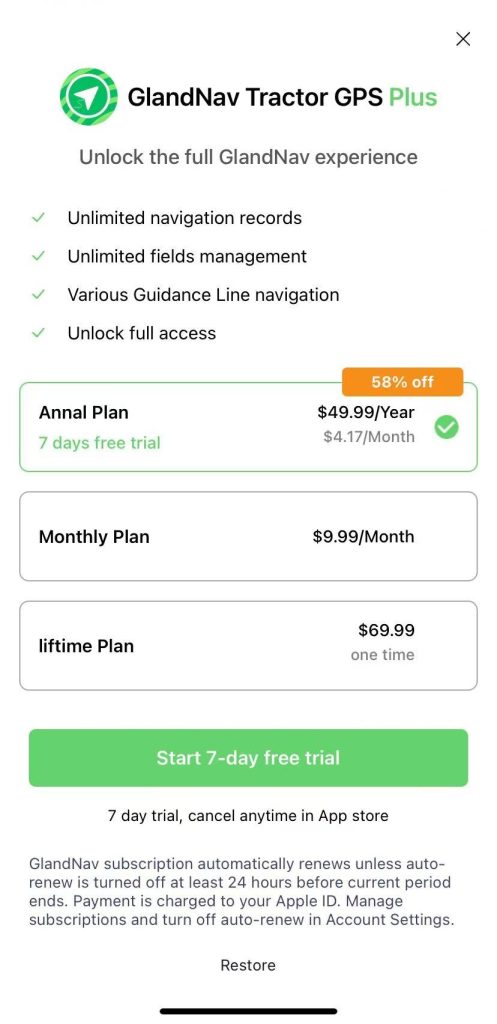 free trial