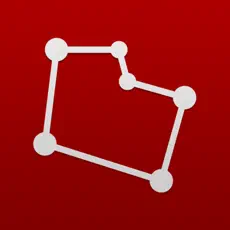 GPS Fields Area Measure Map Logo