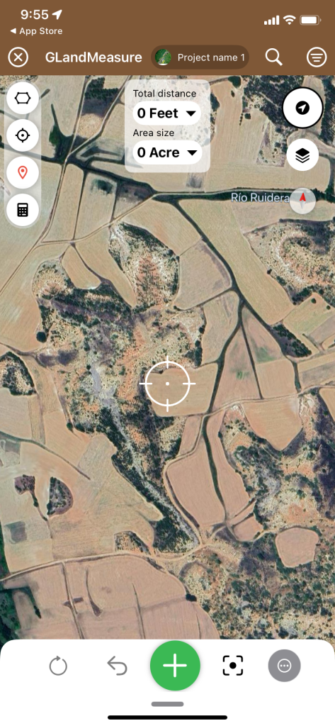 GLand: GPS Field Area Measure Logo
