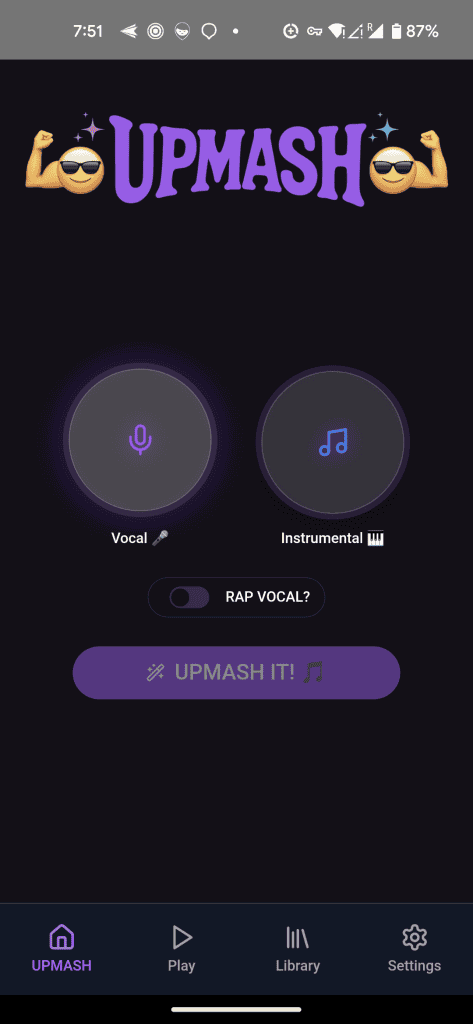 Upmash Screenshot 1